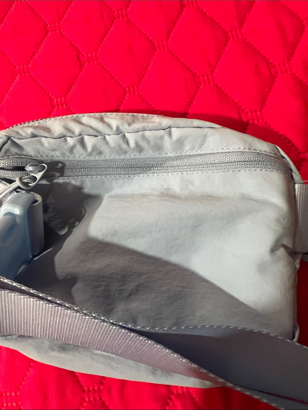 32 Cool Light Blue Crossbody Belt Bag - Picture 6 of 9